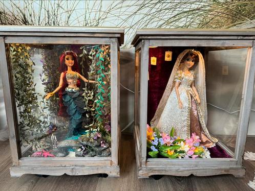 Disney Limited Edition Dolls Ariel & Wedding Rapunzel, Verzamelen, Poppen, Zo goed als nieuw, Pop, Ophalen