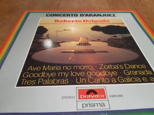 lp Roberto Delgado concerto dáranjuez, Cd's en Dvd's, Vinyl | Latin en Salsa, Zo goed als nieuw, Ophalen of Verzenden