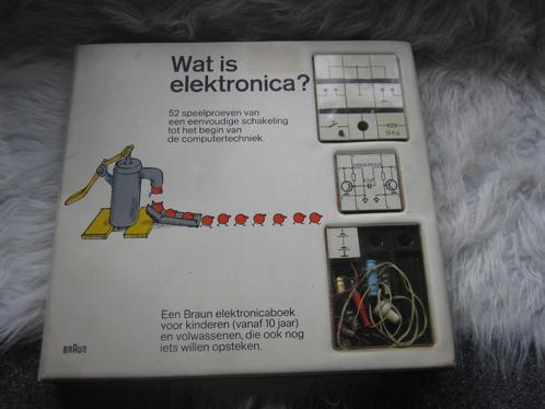 Braun Wat is elektronica lesmateriaal voor kinderen. Vintage, Kinderen en Baby's, Speelgoed | Educatief en Creatief, Gebruikt