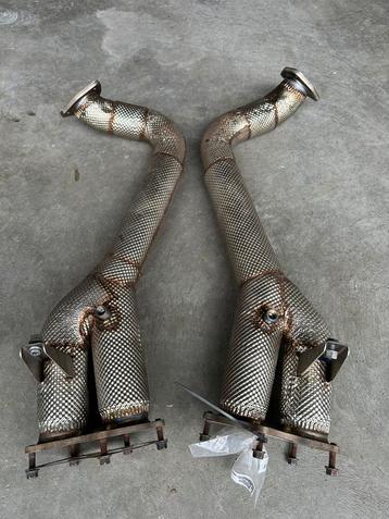 Akrapovic link pipe set for Porsche GT4/Spyder