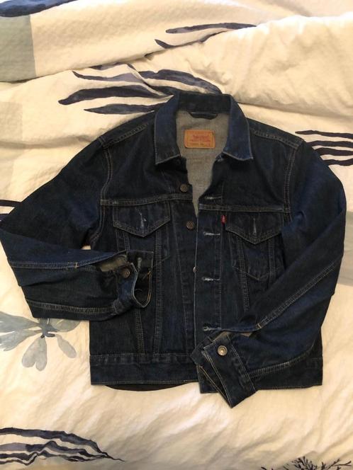 Levi’s spijkerjasje maat S, Kleding | Dames, Jasjes, Kostuums en Pakken, Zo goed als nieuw, Jasje, Maat 36 (S), Blauw, Ophalen of Verzenden