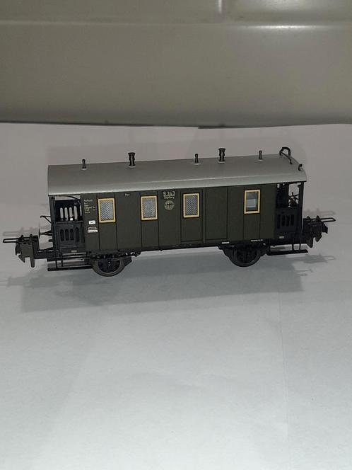 Trix H0 23710 aangepast voor Trix Express bedrijf., Hobby en Vrije tijd, Modeltreinen | H0, Zo goed als nieuw, Wagon, Gelijkstroom