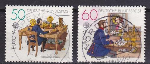 Europa CEPT Duitsland 1979 MiNr. 1011- 1012 gestempeld, Postzegels en Munten, Postzegels | Europa | Duitsland, Gestempeld, BRD