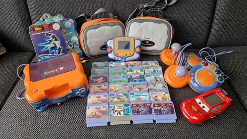 Vtech V-Smile Pocket en console, Spelcomputers en Games, Spelcomputers | Overige, Gebruikt, Ophalen of Verzenden