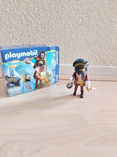 Playmobil Super 4 - Haaibaard - 4798, Kinderen en Baby's, Speelgoed | Playmobil, Zo goed als nieuw, Los playmobil, Ophalen