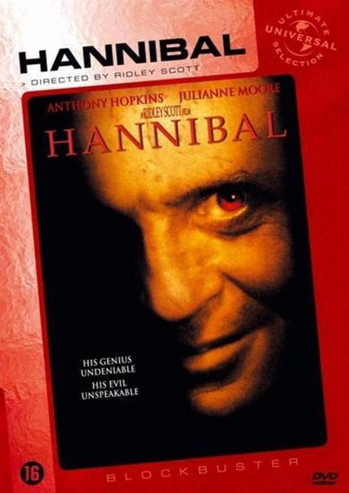 Hannibal - Anthony Hopkins (DVD) Nieuw & Seal, Cd's en Dvd's, Dvd's | Horror, Nieuw in verpakking, Gore, Ophalen of Verzenden