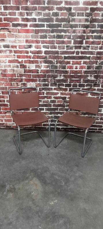 2 stoelen Marcel Breuer Spoleto Gavina  