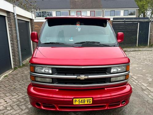 Chevrolet VAN 1500 2002 Rood, Auto's, Chevrolet, Particulier, Overige modellen, LPG, MPV, Geïmporteerd, Rood, Ophalen