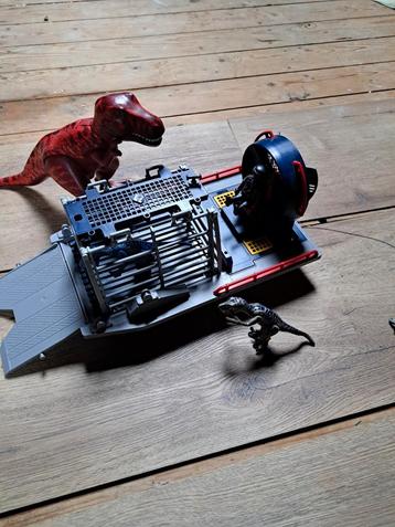Dinoboot met T-rex