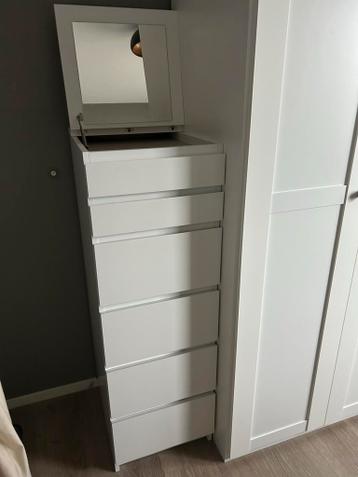 Ikea Malm ladekast wit - Zo goed als nieuw! - afbeelding 3 Ikea Malm ladekast wit - Zo goed als nieuw! - afbeelding 3