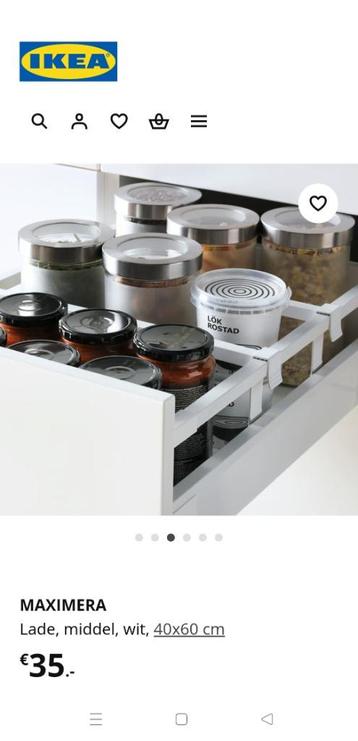 Ikea Maximera 503.193.50 lades nieuw nog in doos, 2 voor 1 - afbeelding 3 Ikea Maximera 503.193.50 lades nieuw nog in doos, 2 voor 1 - afbeelding 3