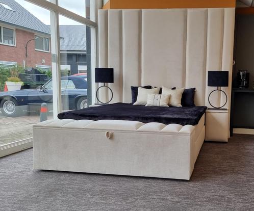 Direct ophalen | Maatwerk | Luxury Boxspring Bed | Hilversum, Huis en Inrichting, Slaapkamer | Boxsprings, Nieuw, 180 cm, 200 cm