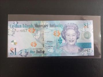 Cayman Eilanden, 1 dollar, UNC, 3,50€ inclusief verzending