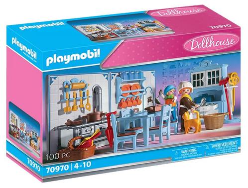 PLAYMOBIL 70970 Dollhouse Keuken 100 delig, Kinderen en Baby's, Speelgoed | Playmobil, Nieuw, Complete set, Ophalen of Verzenden
