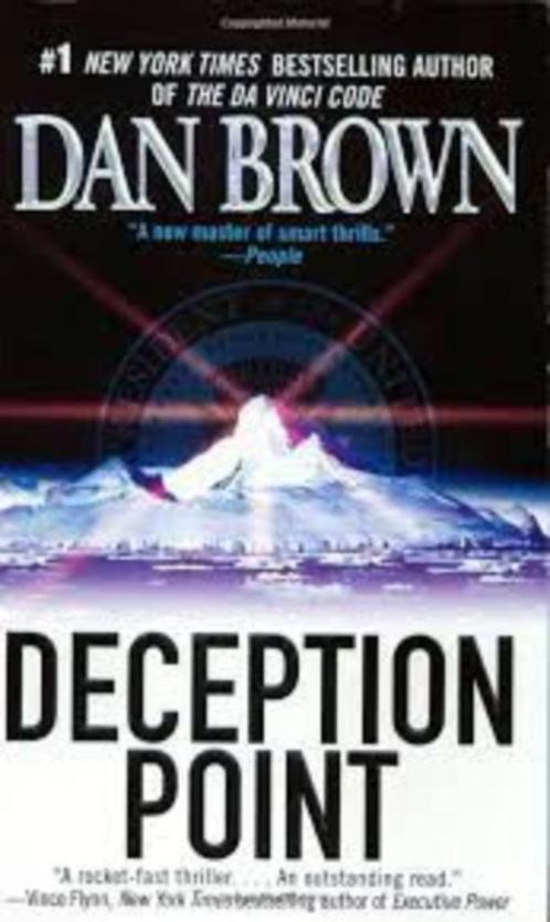 Dan Brown - Deception point, Boeken, E-books, Populaire fictie, Ophalen