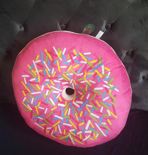 Giant dik Funny Pillow donut kussen, tweezijdig te gebruiken, Huis en Inrichting, Woonaccessoires | Kussens, Nieuw, Roze, Rond