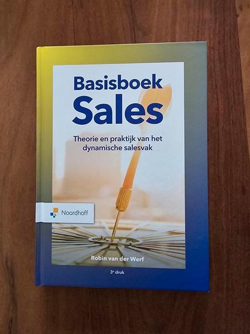 Robin van der Werf - Basisboek sales, Boeken, Economie, Management en Marketing, Zo goed als nieuw, Ophalen of Verzenden