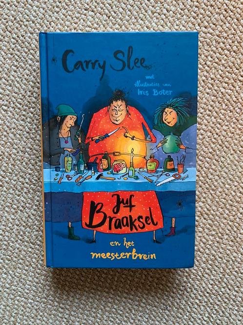 Carry Slee - Juf Braaksel en het meesterbrein, Boeken, Kinderboeken | Jeugd | 10 tot 12 jaar, Nieuw, Ophalen of Verzenden