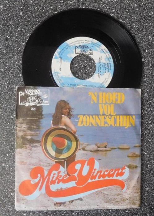 Mike Vincent - 'n hoed vol zonneschijn (vanaf € 2,00), Cd's en Dvd's, Vinyl | Nederlandstalig, Ophalen of Verzenden
