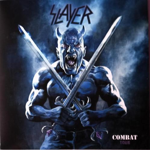 Slayer: Combat tour live studio 54   1985 lp paars vinyl, Cd's en Dvd's, Vinyl | Hardrock en Metal, Zo goed als nieuw, Ophalen of Verzenden