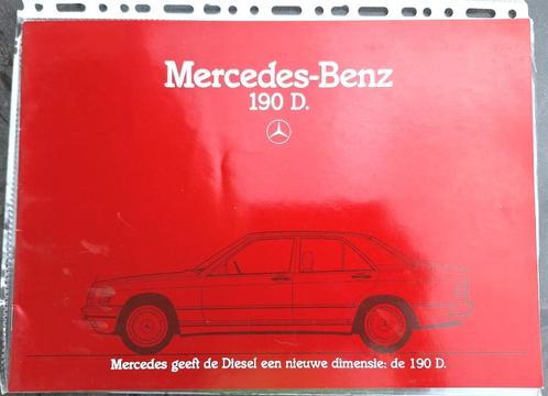 Mercedes Benz 190D, Boeken, Auto's | Folders en Tijdschriften, Zo goed als nieuw, Mercedes, Ophalen of Verzenden