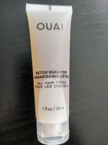 OUAI detox shampoo travel size NIEUW tube haarverzorging 