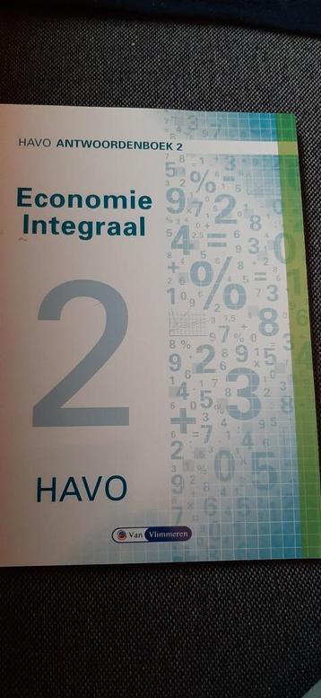 Paul Scholte - Antwoordenboek 2 Economie Havo