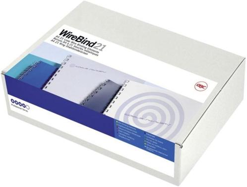 WireBind21 12 mm ong. 150 stuks zilverkleurig. Max. 105 A4, Hobby en Vrije tijd, Knutselen, Nieuw, Materiaal, Ophalen of Verzenden
