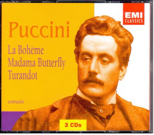Puccini 5 opera's boxset, Cd's en Dvd's, Cd's | Klassiek, Zo goed als nieuw, Opera of Operette, Romantiek, Boxset, Ophalen of Verzenden