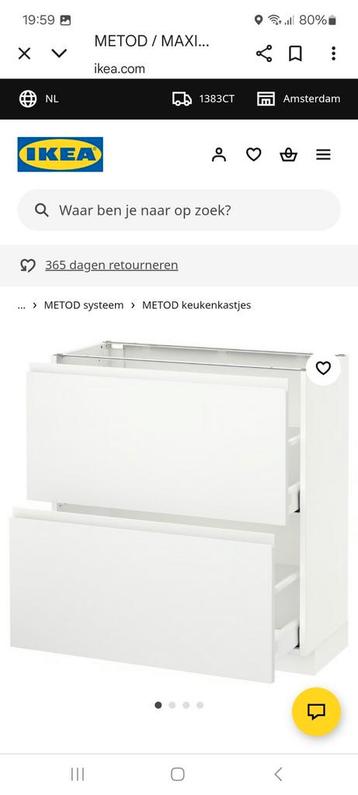 3 lades ikea maximera 80x37x40 voxtorp mat wit - afbeelding 5 3 lades ikea maximera 80x37x40 voxtorp mat wit - afbeelding 5