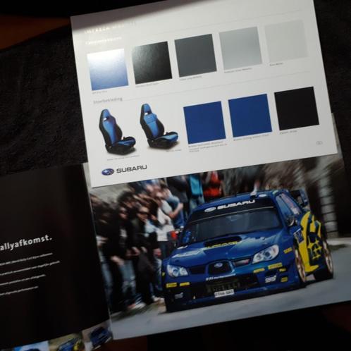 autobrochure Impreza Subaru WRX STI Impreza 2007 folder WOW, Boeken, Auto's | Folders en Tijdschriften, Zo goed als nieuw, Verzenden