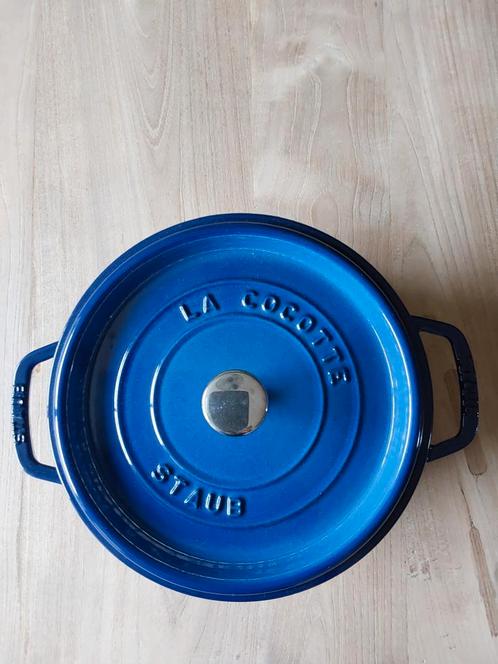 Staub gietijzeren braadpan 3,7 L, Huis en Inrichting, Keuken | Potten en Pannen, Zo goed als nieuw, Gietijzer, Ophalen of Verzenden