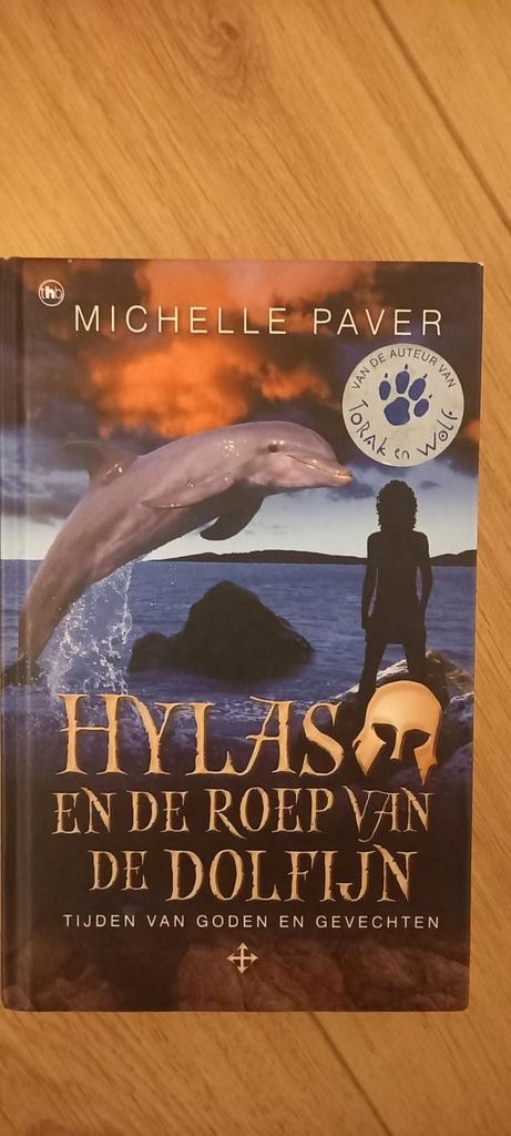 Gesigneerd Michelle Paver - Hylas en de roep van de dolfijn, Boeken, Kinderboeken | Jeugd | 10 tot 12 jaar, Zo goed als nieuw