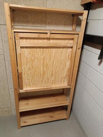 Ivar rek en klaptafel / buro - afbeelding 2 Ivar rek en klaptafel / buro - afbeelding 2