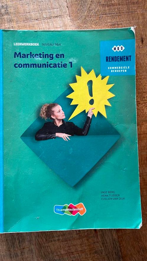 Marketing en communicatie 1, Boeken, Schoolboeken, Gelezen, Nederlands, Ophalen of Verzenden