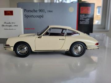 1:18 CMC Porsche 901 Sportcoupe 1964 Elfenbein weiß