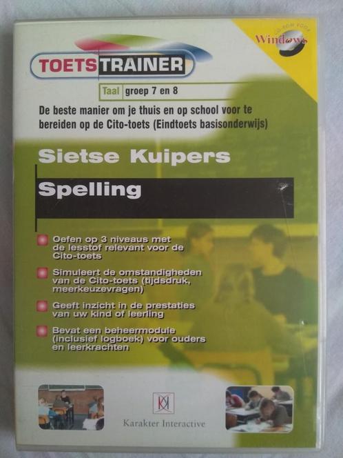 Sietse Kuipers - Spelling, Computers en Software, Educatie- en Cursussoftware, Zo goed als nieuw, Overige, Ophalen of Verzenden