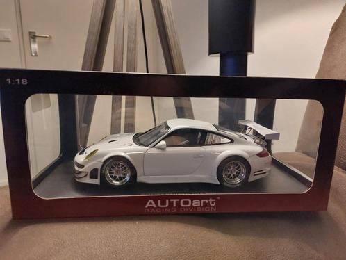 Autoart 1/18 Porsche 911 997 GT3 RSR PLAINBODY 2008, Hobby en Vrije tijd, Modelauto's | 1:18, Zo goed als nieuw, Auto, Autoart