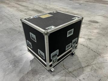 Flightcase/stolpcase op wielen