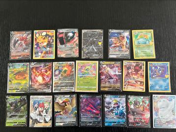 20 Pokémon kaarten - hits - rare - promo - charizard 