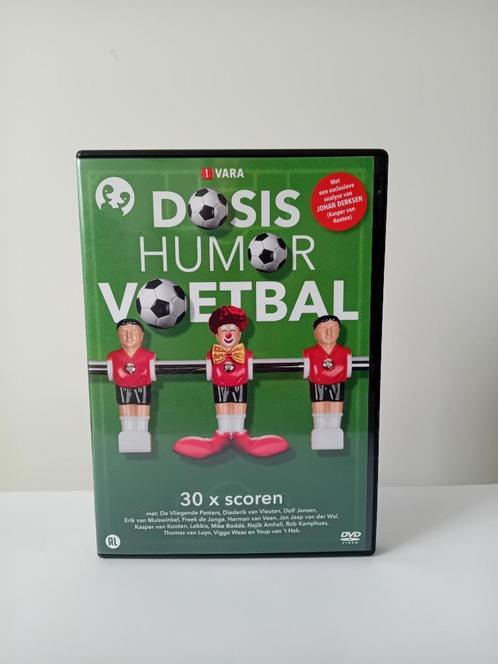 DVD dosis humorvoetbal, Cd's en Dvd's, Dvd's | Sport en Fitness, Zo goed als nieuw, Documentaire, Voetbal, Alle leeftijden, Ophalen of Verzenden