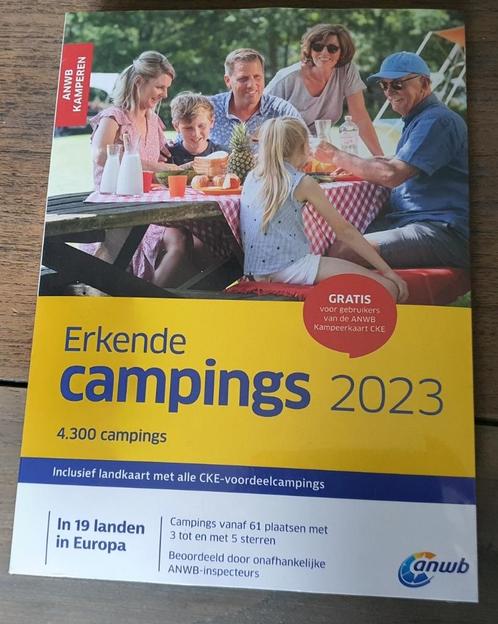 ANWB campinggids 2023 - nieuw in seal, Boeken, Reisgidsen, Nieuw, Campinggids, Europa, ANWB, Ophalen of Verzenden