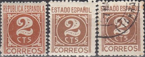 Spanje -SP1.06- 1936 - Cijfer 2 - Republica Espanola, Postzegels en Munten, Postzegels | Europa | Spanje, Postfris, Verzenden