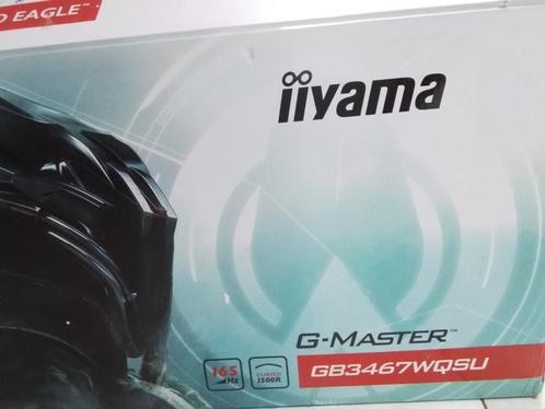 Iiyama gb3467wqsu 34" curved 165hz 0.4ms OP is OP !! ACTIE, Computers en Software, Monitoren, Zo goed als nieuw, 151 t/m 200 Hz