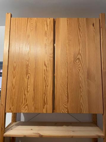Vintage Ivar Ikea stelling met twee kastjes en drie bakjes - afbeelding 3 Vintage Ivar Ikea stelling met twee kastjes en drie bakjes - afbeelding 3
