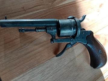 Antiek Belgisch penvuur revolver 