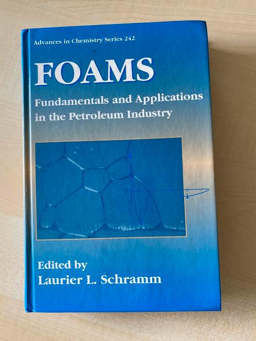 Laurier L Schramm  Foams ISBN 9780841227194 nieuw staat, Boeken, Wetenschap, Zo goed als nieuw, Ophalen of Verzenden