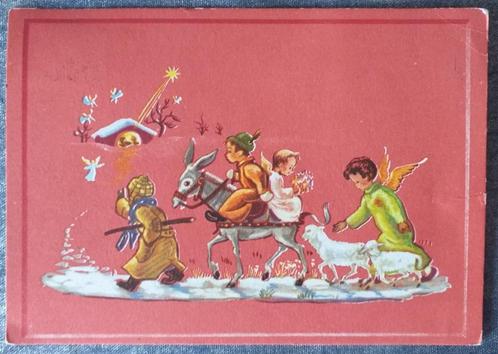 Ansichtkaart: Zalig Kerstfeest 1963 [5317]  [VeAnAn], Verzamelen, Ansichtkaarten | Themakaarten, Gelopen, 1960 tot 1980, Feest(dag)