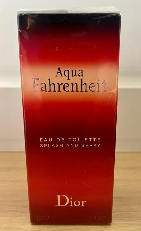 Aqua Fahrenheit Dior 125ml, Sieraden, Tassen en Uiterlijk, Uiterlijk | Parfum, Nieuw, Ophalen