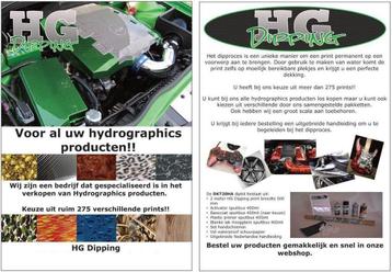 Dip it met HG Dipping kit!! Uw hydrographics leverancier!